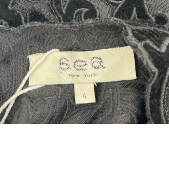 Sea New York Black Lace Mini Dress - Picture 6 of 7